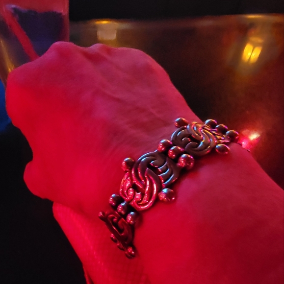 Vintage 925 Sterling Silver Bracelet made in Mexico 80 grams - Picture 14 of 16